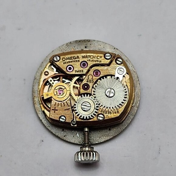 Omega Watch 511.0426 Geneve 19mm Women's Silver X Black manual 17 Jewels working - Picture 12 of 13